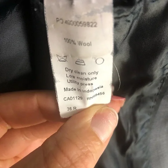 Calvin Klein Gray Extra Slim Fit Suit Jacket - Picture 5 of 8